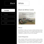 Black&White cards 